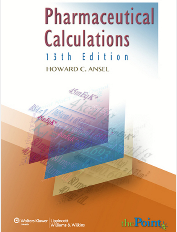 Pharmaceutical-calculations-ansel-13th-edition
