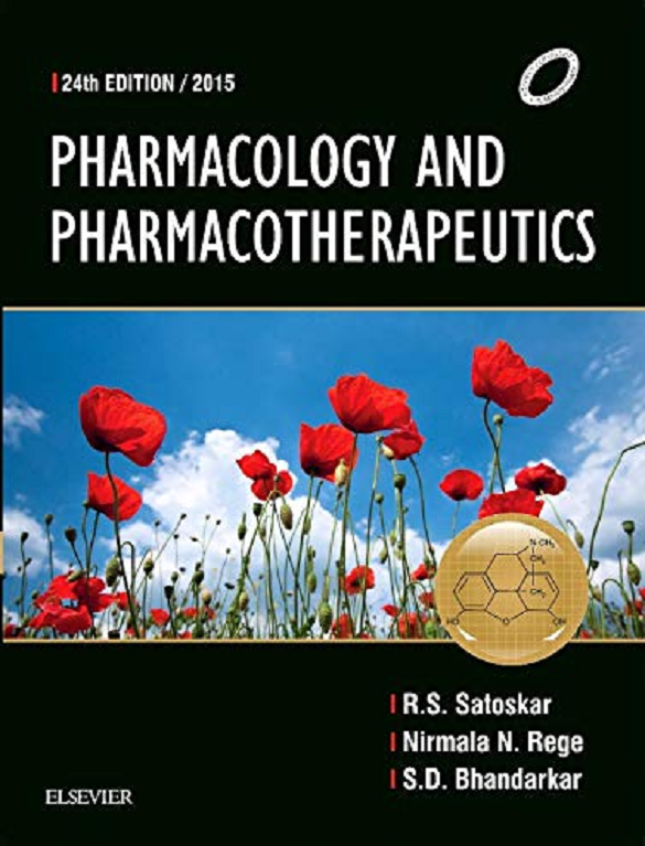 Pharmacology and Pharmacotherapeutics by Satoskar, Nirmala N. Rege and Bhandarkar