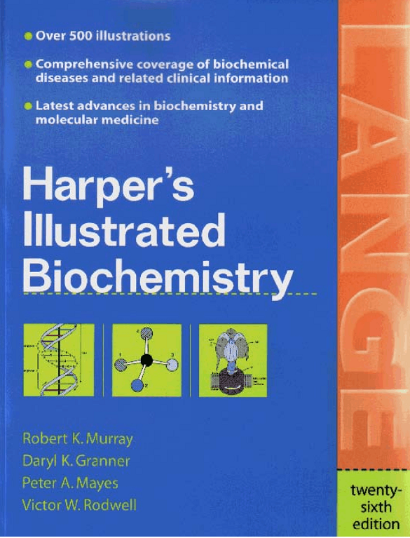 harper illustrated biochemistry 26th edition